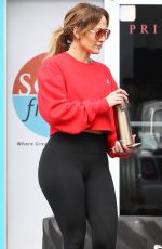 JENNIFER LOPEZ at a Gym in Miami 01/23/2019