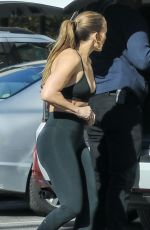 JENNIFER LOPEZ at a Gym in Venice Beach 01/01/2019