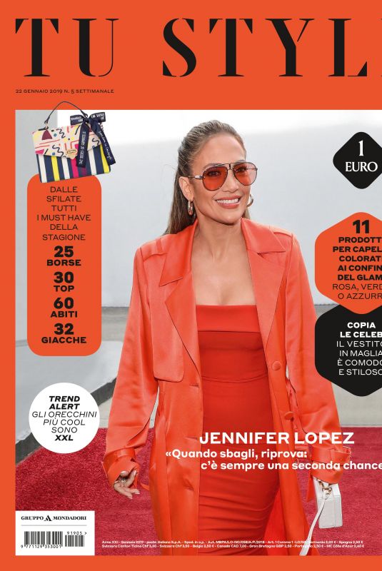 JENNIFER LOPEZ in Tu Style Magazine, January 2019