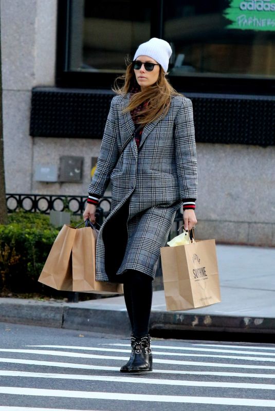 JESSICA BIEL Out and About in New York 01/06/2019