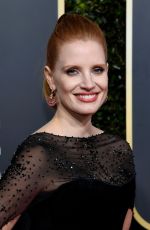 JESSICA CHASTAIN at 2019 Golden Globe Awards in Beverly Hills 01/06/2019