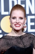 JESSICA CHASTAIN at 2019 Golden Globe Awards in Beverly Hills 01/06/2019