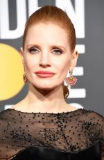 JESSICA CHASTAIN at 2019 Golden Globe Awards in Beverly Hills 01/06/2019