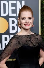 JESSICA CHASTAIN at 2019 Golden Globe Awards in Beverly Hills 01/06/2019