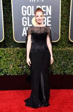 JESSICA CHASTAIN at 2019 Golden Globe Awards in Beverly Hills 01/06/2019