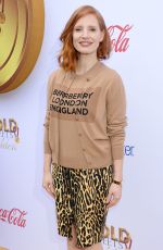 JESSICA CHASTAIN at Gold on Golden Brunch in Beverly Hills 01/05/2019