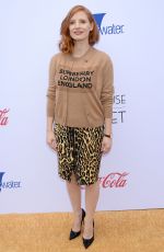JESSICA CHASTAIN at Gold on Golden Brunch in Beverly Hills 01/05/2019