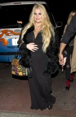 JESSICA SIMPSON and Erik Johnson Leaves Roxy in Los Angeles 01/18/2019