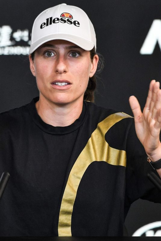 JOHANNA KONTA at 2019 Australian Open Media Day in Melbourne 01/12/2019