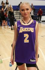 JORDYN JONES at Ace Family Celebrity Basketball Shootout for $100k in Chatsworth 01/11/2019