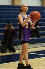 JORDYN JONES at Ace Family Celebrity Basketball Shootout for $100k in Chatsworth 01/11/2019