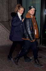JOSEPHINE SKRIVER and Alexander DeLeon Night Out in New York 01/14/2019