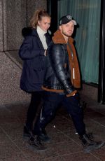 JOSEPHINE SKRIVER and Alexander DeLeon Night Out in New York 01/14/2019
