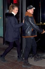 JOSEPHINE SKRIVER and Alexander DeLeon Night Out in New York 01/14/2019