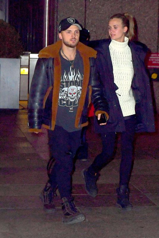 JOSEPHINE SKRIVER and Alexander DeLeon Night Out in New York 01/14/2019