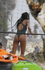 JOURDAN DUNN and CINDY BRUNA in Swimwear on the Beach in Bali 01/03/2019