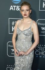 JULIA GARNER at 2019 Critics’ Choice Awards in Santa Monica 01/13/2019