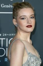 JULIA GARNER at 2019 Critics’ Choice Awards in Santa Monica 01/13/2019