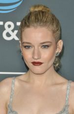 JULIA GARNER at 2019 Critics’ Choice Awards in Santa Monica 01/13/2019