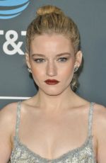JULIA GARNER at 2019 Critics’ Choice Awards in Santa Monica 01/13/2019