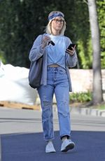 JULIANNE HOUGH Makeup Free Out in Hollywood 01/27/2019