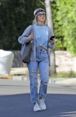 JULIANNE HOUGH Makeup Free Out in Hollywood 01/27/2019