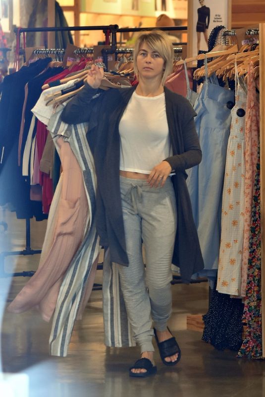 JULIANNE HOUGH Out Shopping in Studio City 01/12/2019