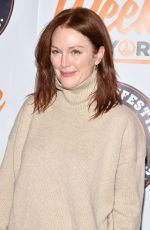 JULIANNE MOORE at 2019 Peace Week Town Hall at Betaworks Studio in New York 01/21/2019
