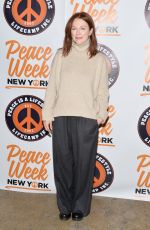 JULIANNE MOORE at 2019 Peace Week Town Hall at Betaworks Studio in New York 01/21/2019