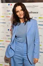 JULIETTE BINOCHE at Le Temps Presse Festival in Paris 01/29/2019