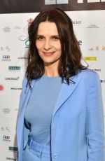 JULIETTE BINOCHE at Le Temps Presse Festival in Paris 01/29/2019
