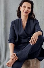 JULIETTE BINOCHE in Elle Magazine, Italy February 2019