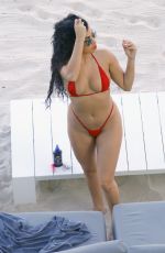 JULISSA NEAL in Bikini at a Beach in Miami Beach 01/09/2019