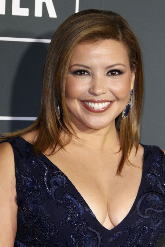 JUSTINA MACHADO at 2019 Critics’ Choice Awards in Santa Monica 01/13/2019