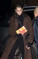 KAIA GERBER Arrives at Her Hotel in Paris 01/21/2019