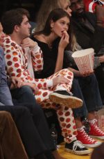 KAIA GERBER at LA Lakers vs Detroit Pistons Game in Los Angeles 01/09/2019
