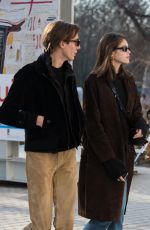 KAIA GERBER at Louis Vuitton Foundation in Paris 01/21/2019