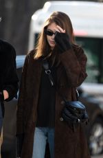 KAIA GERBER at Louis Vuitton Foundation in Paris 01/21/2019