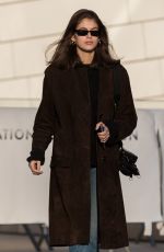 KAIA GERBER at Louis Vuitton Foundation in Paris 01/21/2019