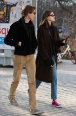 KAIA GERBER at Louis Vuitton Foundation in Paris 01/21/2019