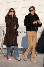 KAIA GERBER at Louis Vuitton Foundation in Paris 01/21/2019