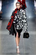 KAIA GERBER at Versace Runway Show at Milan Fashion Week 01/12/2019