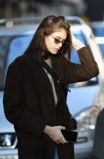 KAIA GERBER Leaves Chanel Office in Paris 01/18/2019
