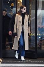KAIA GERBER Leaves Her Hotel in Milan 01/12/2019