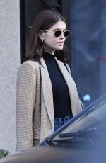 KAIA GERBER Leaves Her Hotel in Milan 01/12/2019
