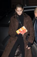 KAIA GERBER Night Out in Paris 01/20/2019