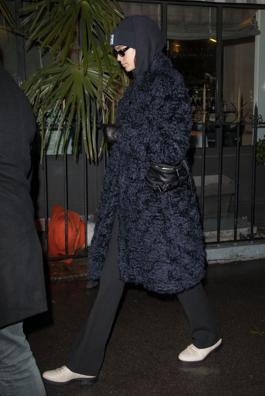 KAIA GERBER Night Out in Paris 01/22/2019