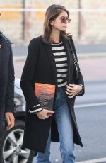 KAIA GERBER Out and About in Milan 01/13/2019