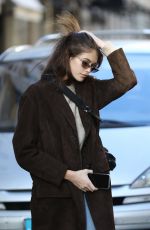 KAIA GERBER Out and About in Paris 01/18/2019