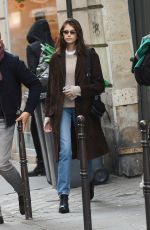 KAIA GERBER Out and About in Paris 01/18/2019